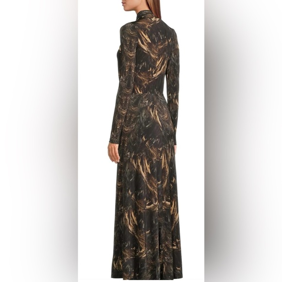 AllSaints Mina Printed Long Sleeve Slim
Fit Maxi Dress - Size 0 - Picture 3 of 10